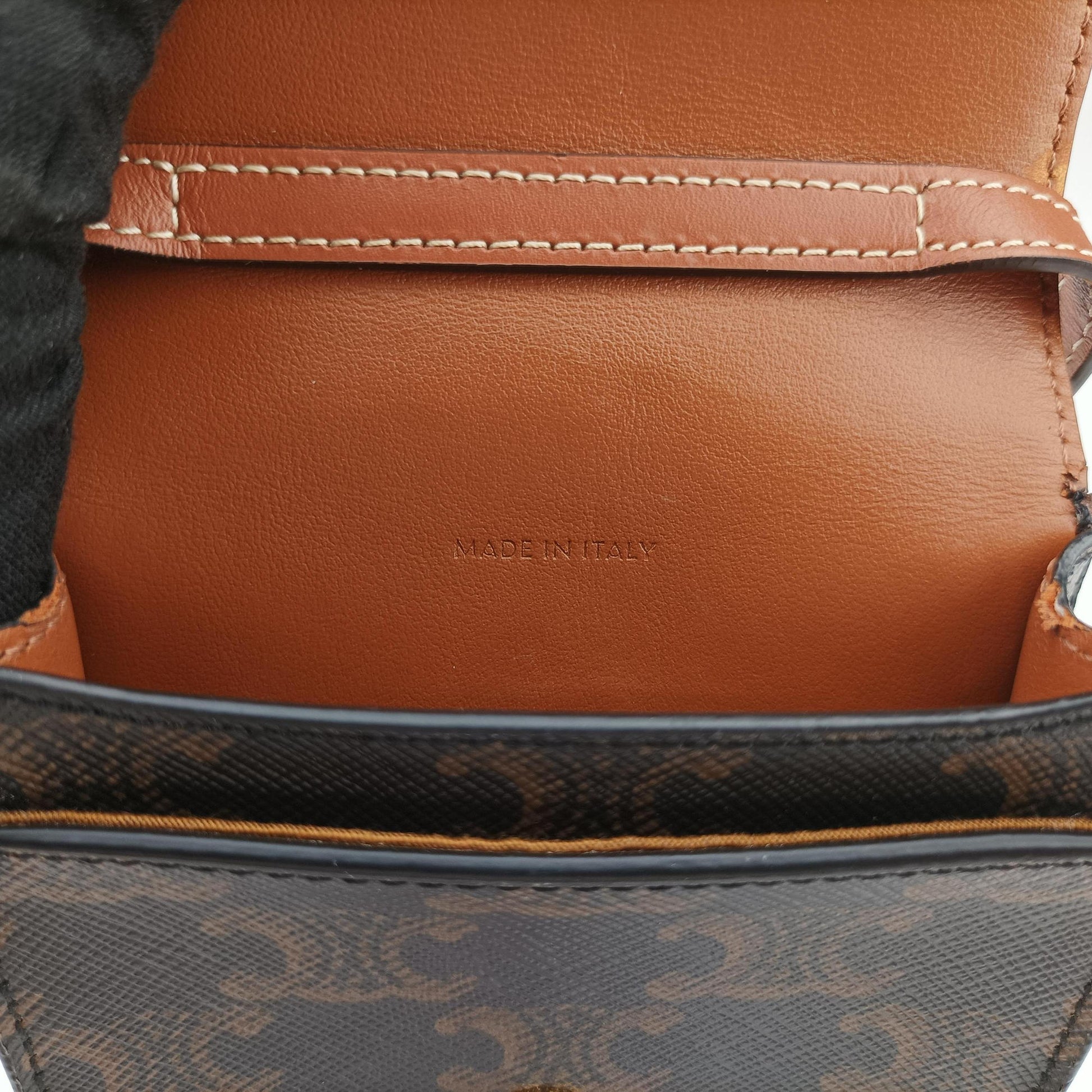 Triomphe Brown PVC coated canvas S-IE-5211トリオンフ ブラウン PVCコーティングキャンバス S-IE-5211