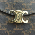 Triomphe Brown PVC coated canvas S-IE-5211トリオンフ ブラウン PVCコーティングキャンバス S-IE-5211
