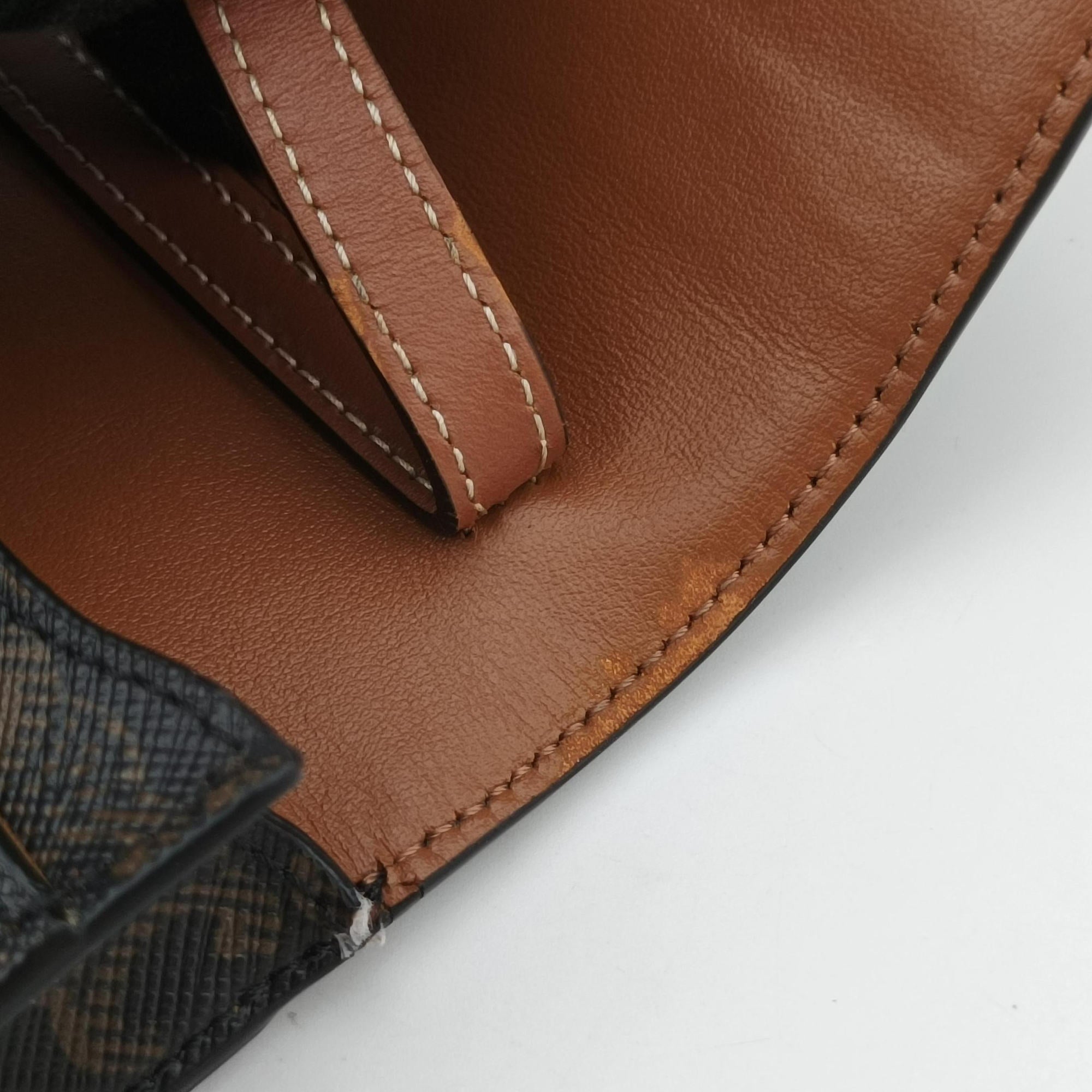 Triomphe Brown PVC coated canvas S-IE-5211トリオンフ ブラウン PVCコーティングキャンバス S-IE-5211