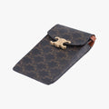 Triomphe Brown PVC coated canvas S-IE-5211トリオンフ ブラウン PVCコーティングキャンバス S-IE-5211