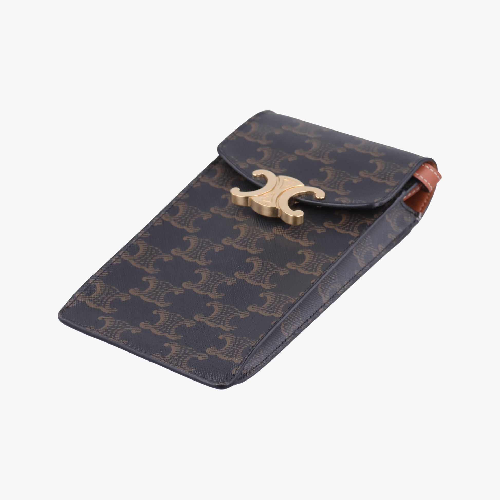 Triomphe Brown PVC coated canvas S-IE-5211トリオンフ ブラウン PVCコーティングキャンバス S-IE-5211