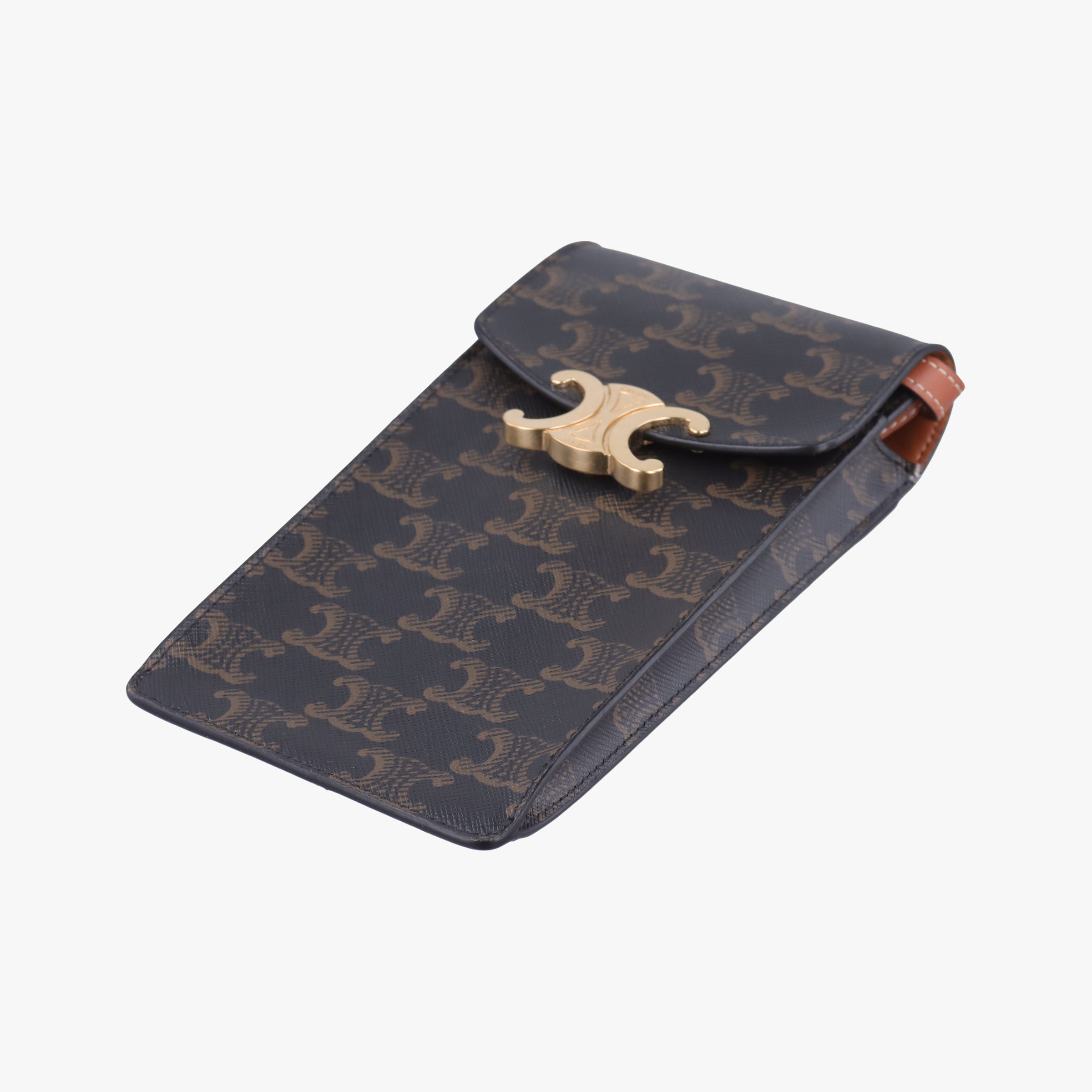 Triomphe Brown PVC coated canvas S-IE-5211トリオンフ ブラウン PVCコーティングキャンバス S-IE-5211