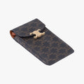 Triomphe Brown PVC coated canvas S-IE-5211トリオンフ ブラウン PVCコーティングキャンバス S-IE-5211