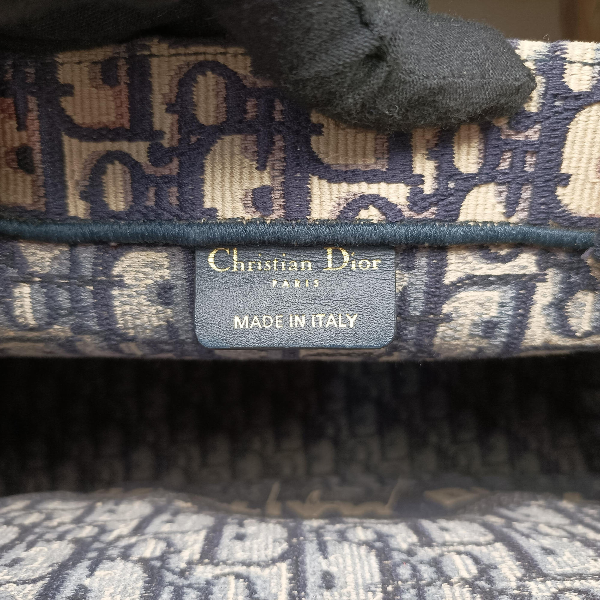 Book Tote Navy Jacquard 50-MA-0221 IC Chipブックトート ネイビー ジャガード 50-MA-0221 ICチップ