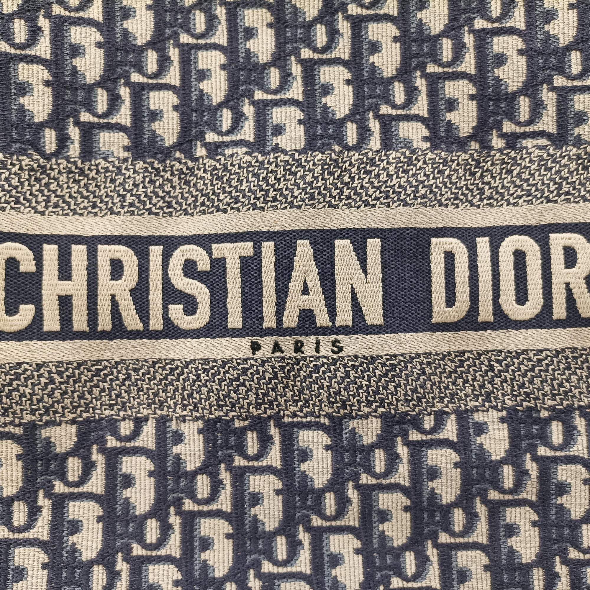 Book Tote Navy Jacquard 50-MA-0221 IC Chipブックトート ネイビー ジャガード 50-MA-0221 ICチップ