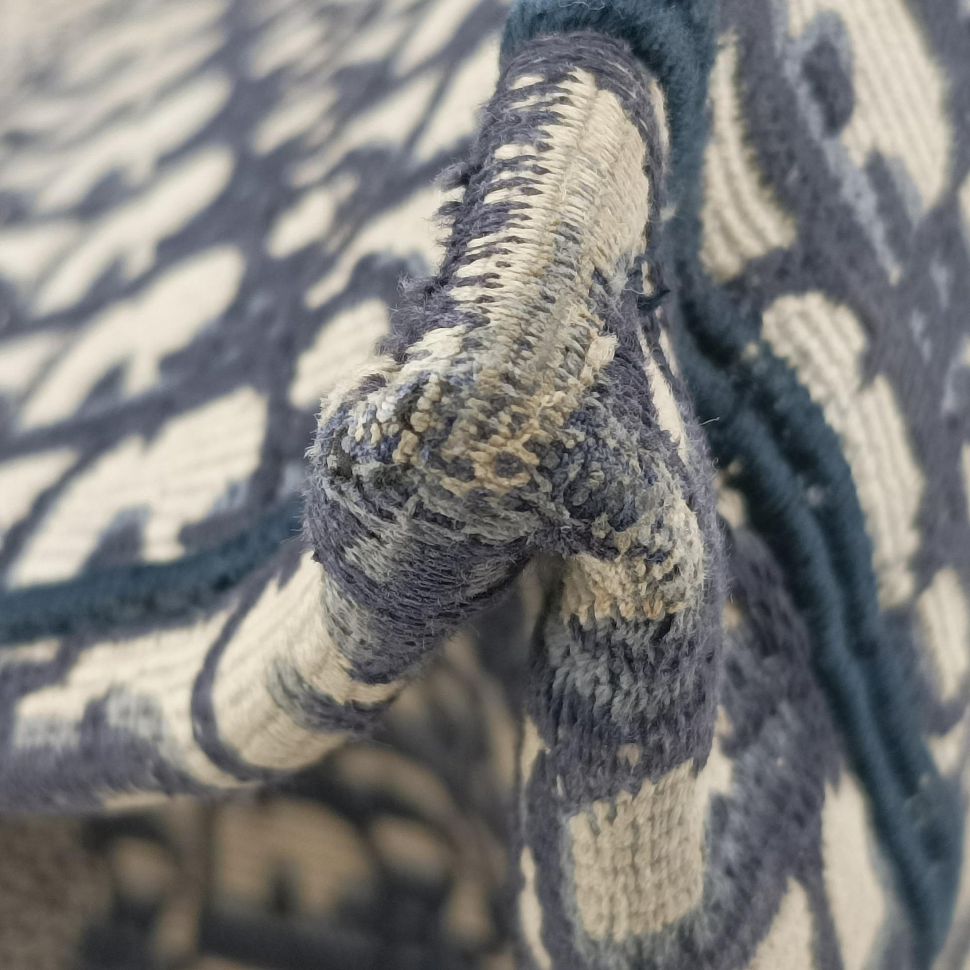 Book Tote Navy Jacquard 50-MA-0221 IC Chipブックトート ネイビー ジャガード 50-MA-0221 ICチップ