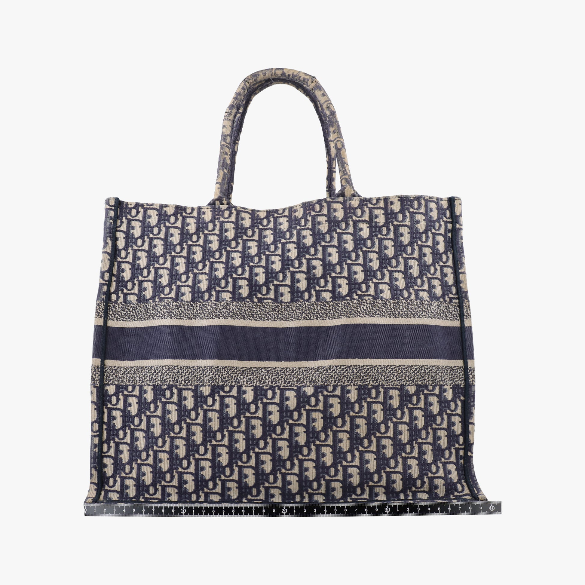 Book Tote Navy Jacquard 50-MA-0221 IC Chipブックトート ネイビー ジャガード 50-MA-0221 ICチップ