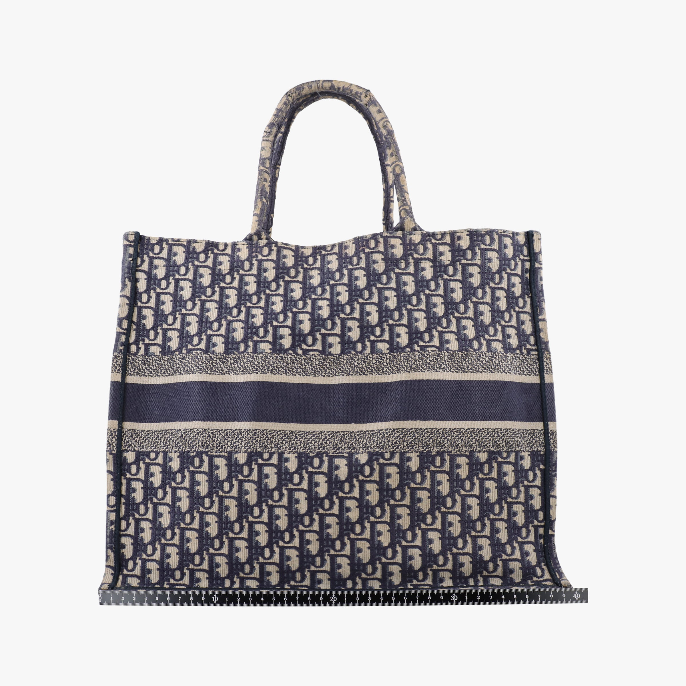 Book Tote Navy Jacquard 50-MA-0221 IC Chipブックトート ネイビー ジャガード 50-MA-0221 ICチップ