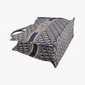 Book Tote Navy Jacquard 50-MA-0221 IC Chipブックトート ネイビー ジャガード 50-MA-0221 ICチップ