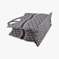 Book Tote Navy Jacquard 50-MA-0221 IC Chipブックトート ネイビー ジャガード 50-MA-0221 ICチップ