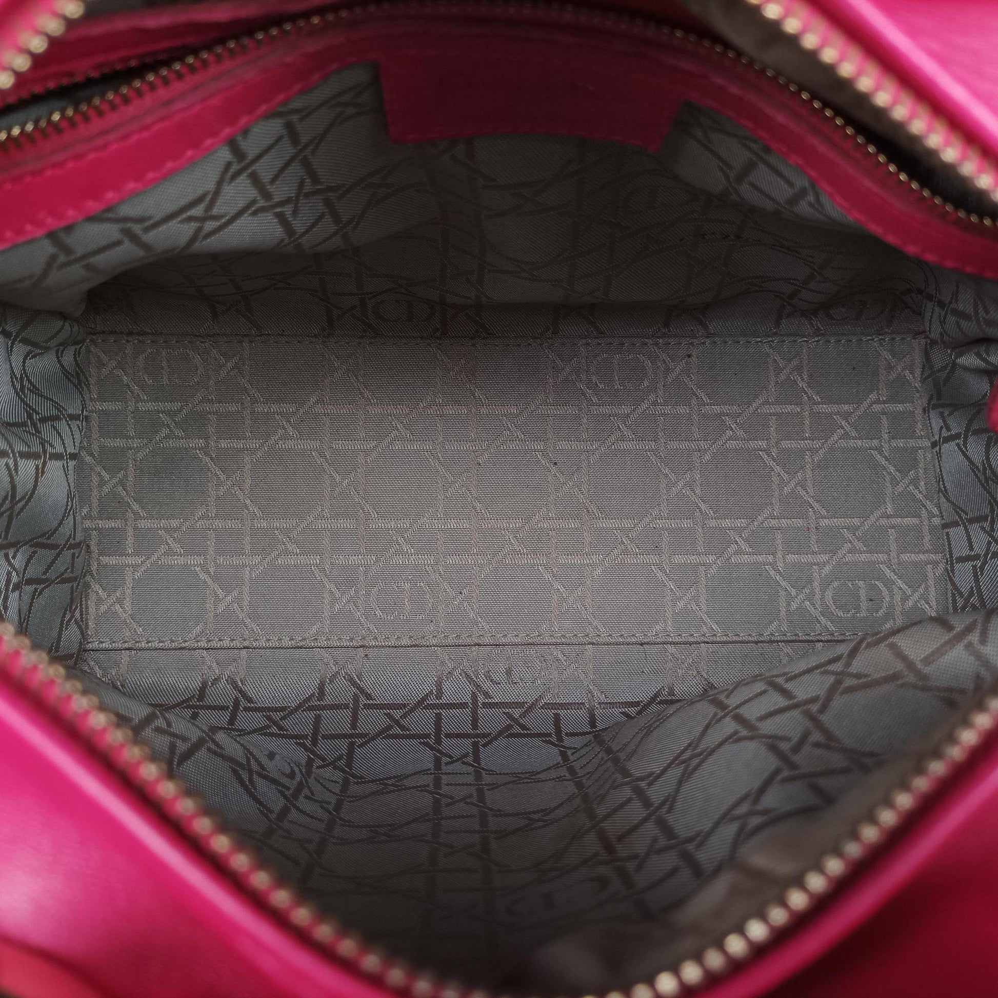 Lady Dior Rose lambskin 01-MA-0162レディディオール ローズ レッド ラムスキン 01-MA-0162