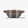Monogram Stripe Brown×Multicolour PVC coated canvas x leather ITSAMSRL3335CAMモノグラムストライプ ブラウン×マルチカラー PVCコーティングキャンバス×レザー ITSAMSRL3335CAM