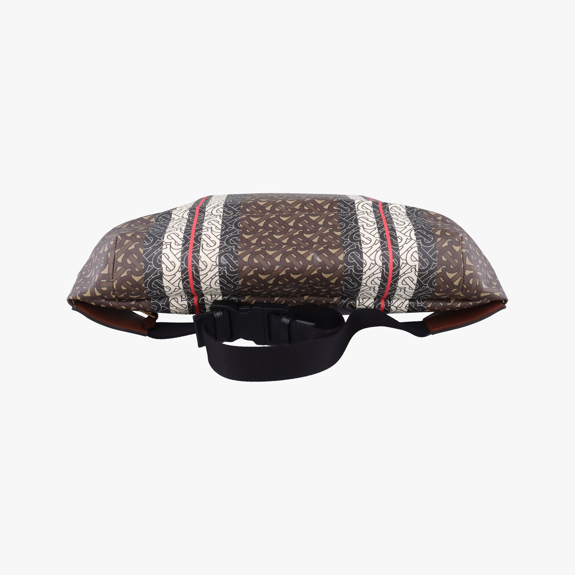 Monogram Stripe Brown×Multicolour PVC coated canvas x leather ITSAMSRL3335CAMモノグラムストライプ ブラウン×マルチカラー PVCコーティングキャンバス×レザー ITSAMSRL3335CAM