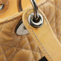 Lady Dior Beige Patent 09-BO-1104レディディオール ベージュ パテント 09-BO-1104