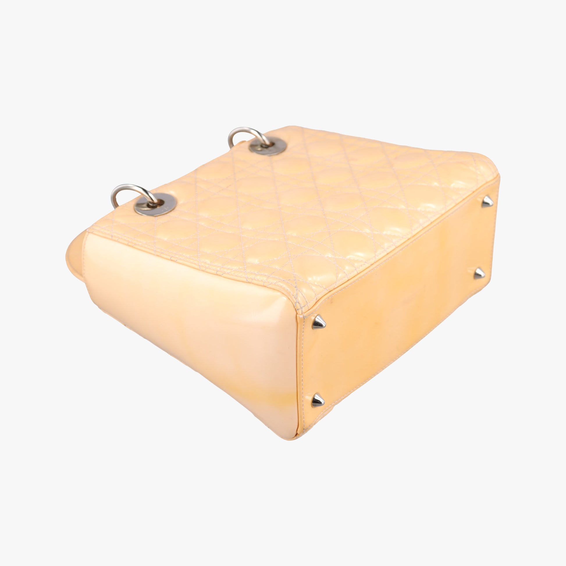 Lady Dior Beige Patent 09-BO-1104レディディオール ベージュ パテント 09-BO-1104