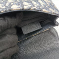 Saddle Pouch Navy×Black Jacquard 07-BO-0270サドル ポーチ ネイビー×ブラック ジャガード 07-BO-0270