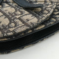 Saddle Pouch Navy×Black Jacquard 07-BO-0270サドル ポーチ ネイビー×ブラック ジャガード 07-BO-0270