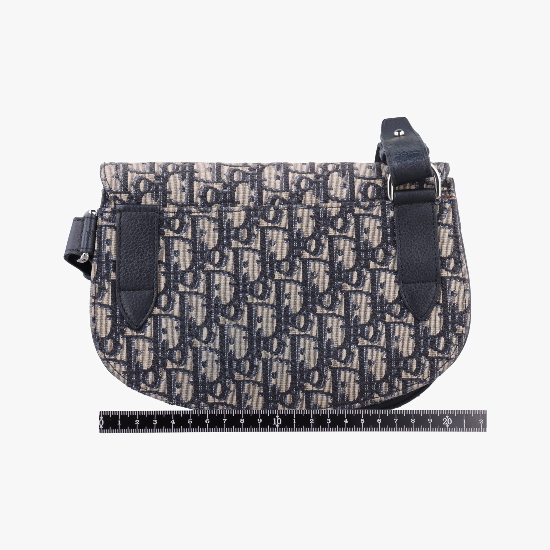 Saddle Pouch Navy×Black Jacquard 07-BO-0270サドル ポーチ ネイビー×ブラック ジャガード 07-BO-0270
