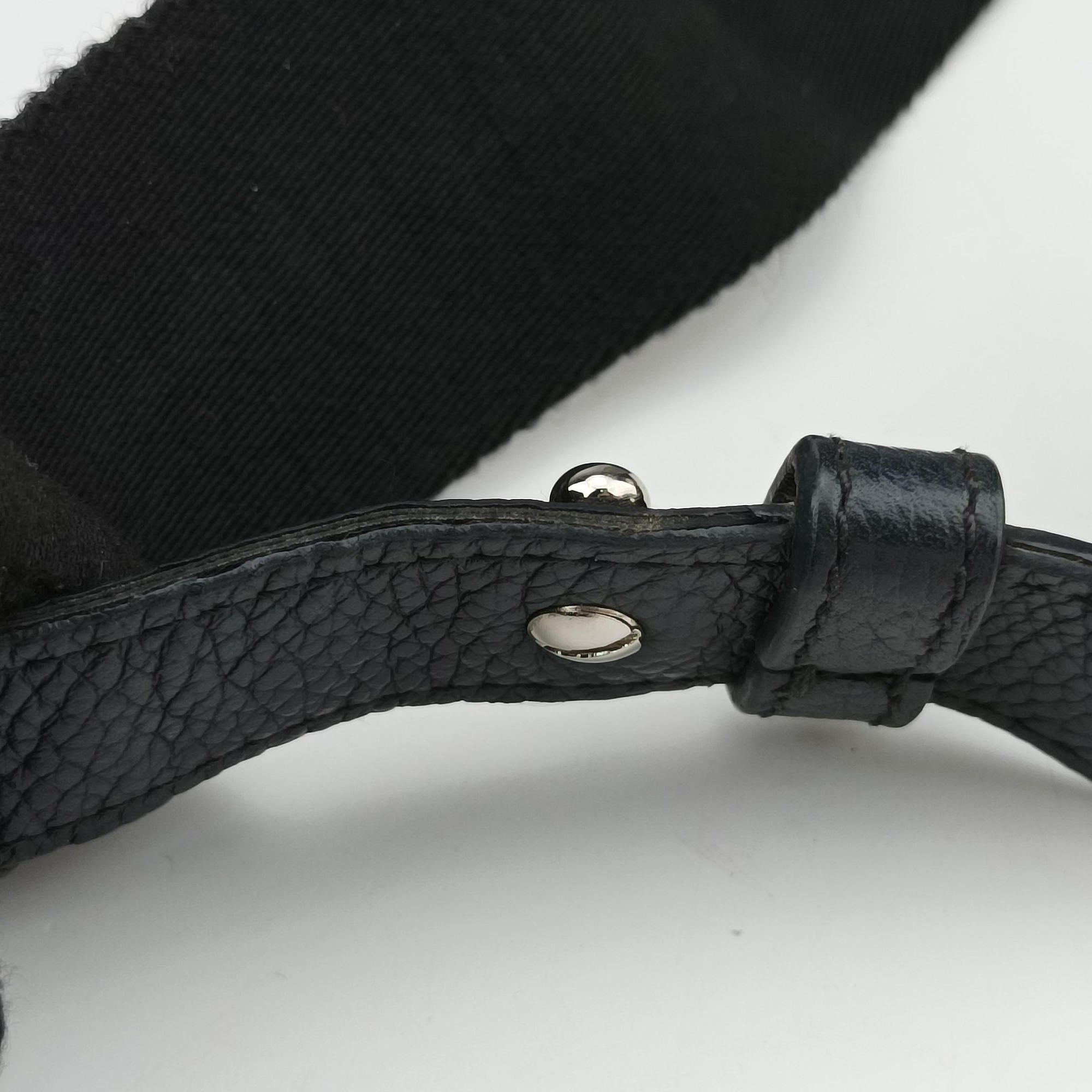 Saddle Pouch Navy×Black Jacquard 07-BO-0270サドル ポーチ ネイビー×ブラック ジャガード 07-BO-0270