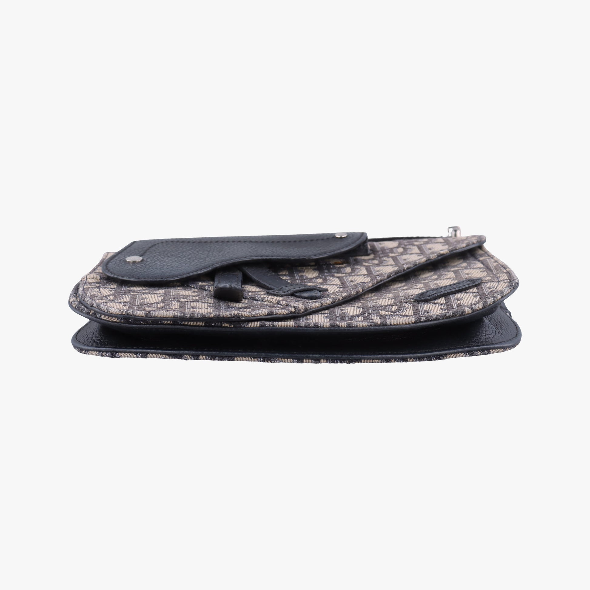 Saddle Pouch Navy×Black Jacquard 07-BO-0270サドル ポーチ ネイビー×ブラック ジャガード 07-BO-0270