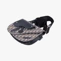 Saddle Pouch Navy×Black Jacquard 07-BO-0270サドル ポーチ ネイビー×ブラック ジャガード 07-BO-0270