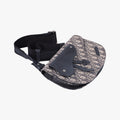 Saddle Pouch Navy×Black Jacquard 07-BO-0270サドル ポーチ ネイビー×ブラック ジャガード 07-BO-0270