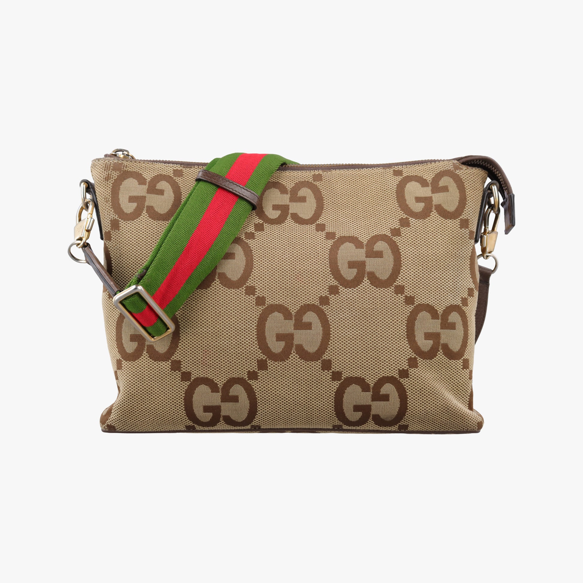 Jumbo GG Camel × Ebony GG Canvas × Leather 699130 C039194940ジャンボGG キャメル × エボニー  GGキャンバス × レザー 699130 C039194940