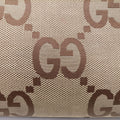 Jumbo GG Camel × Ebony GG Canvas × Leather 699130 C039194940ジャンボGG キャメル × エボニー  GGキャンバス × レザー 699130 C039194940