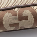 Jumbo GG Camel × Ebony GG Canvas × Leather 699130 C039194940ジャンボGG キャメル × エボニー  GGキャンバス × レザー 699130 C039194940