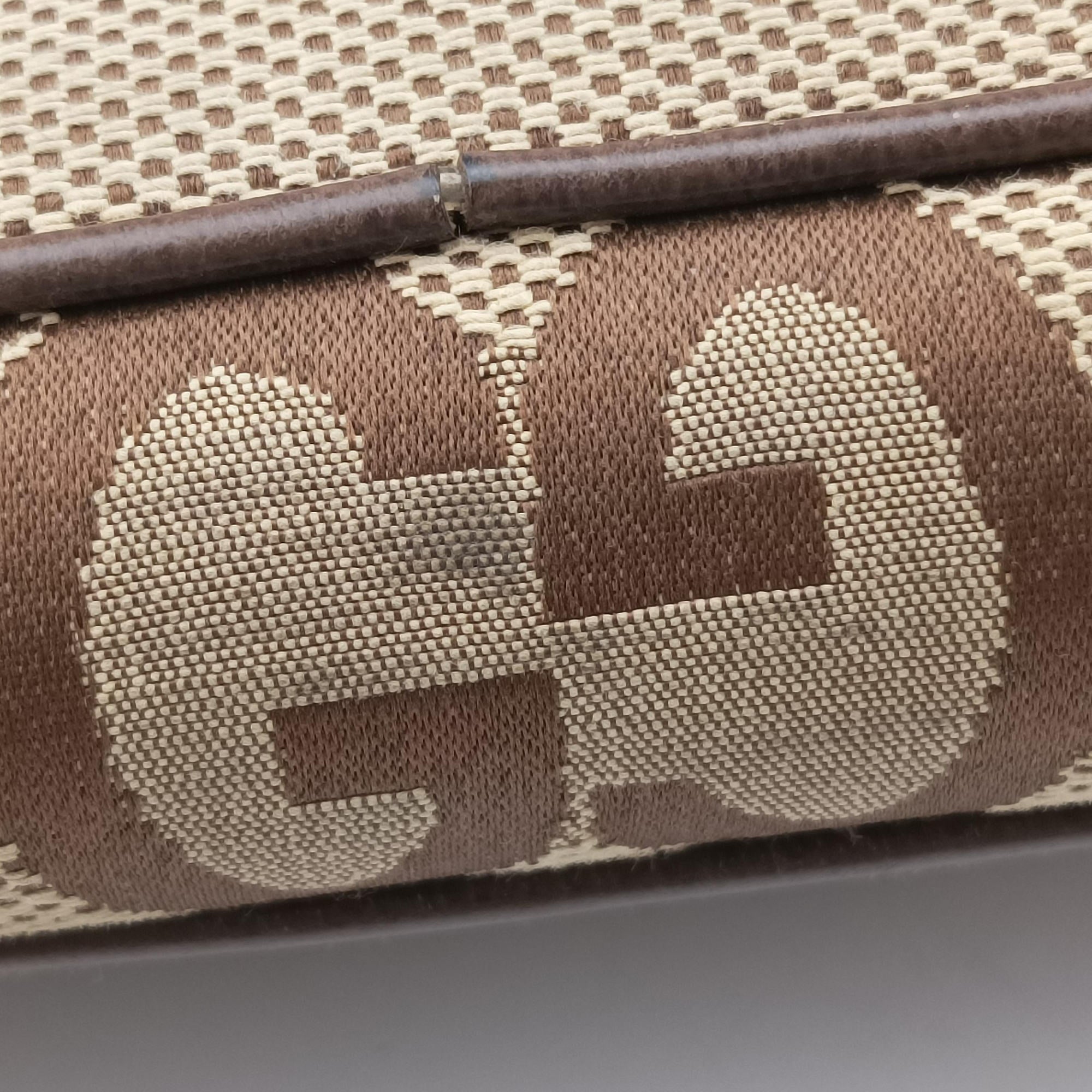 Jumbo GG Camel × Ebony GG Canvas × Leather 699130 C039194940ジャンボGG キャメル × エボニー  GGキャンバス × レザー 699130 C039194940
