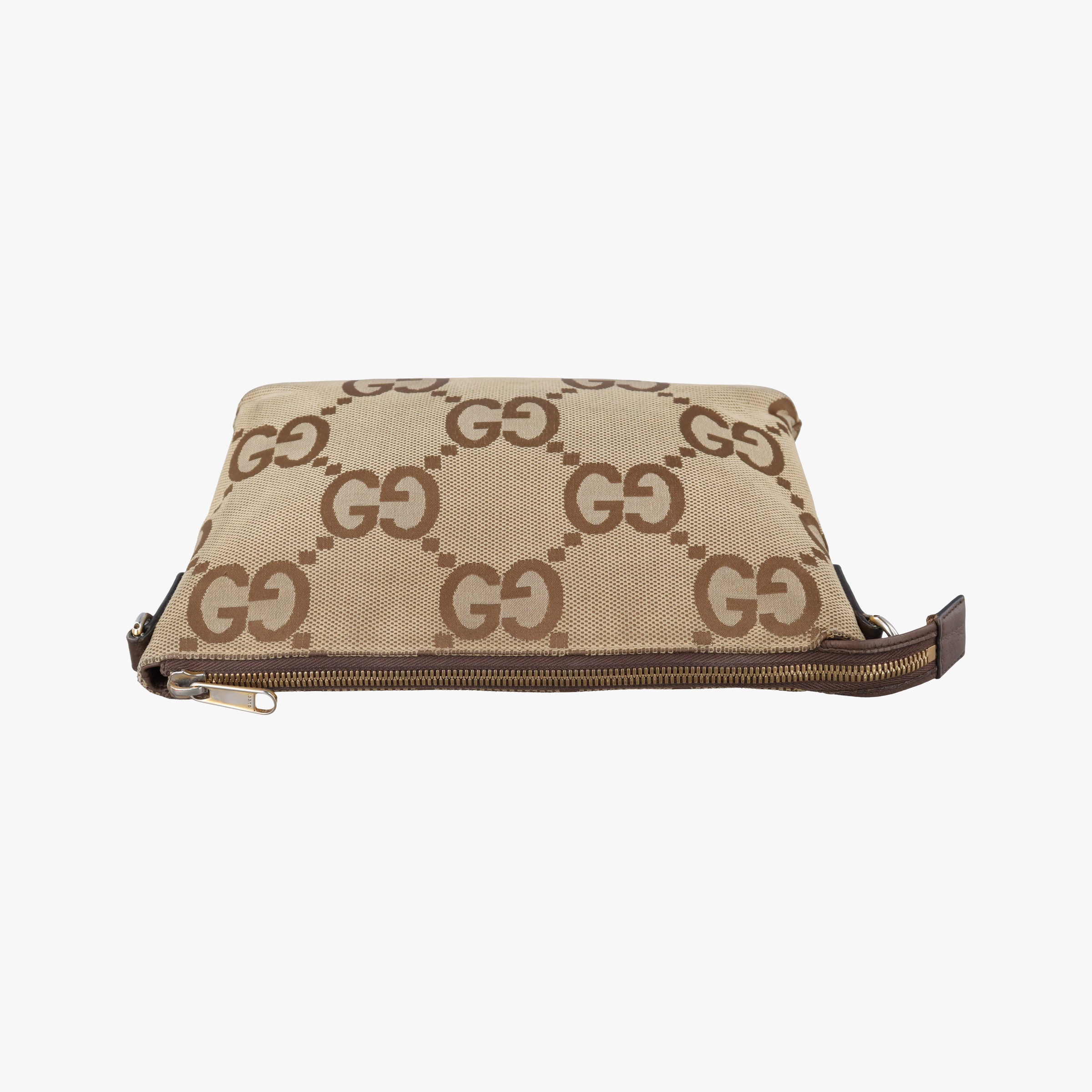 Jumbo GG Camel × Ebony GG Canvas × Leather 699130 C039194940ジャンボGG キャメル × エボニー  GGキャンバス × レザー 699130 C039194940