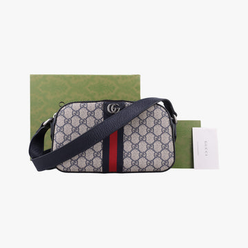 Ophidia beige×Black×Multicolour PVC coated canvas×leather 681064 F037358968オフィディア ベージュ×ブラック×マルチカラー PVCコーティングキャンバス×レザー 681064 F037358968