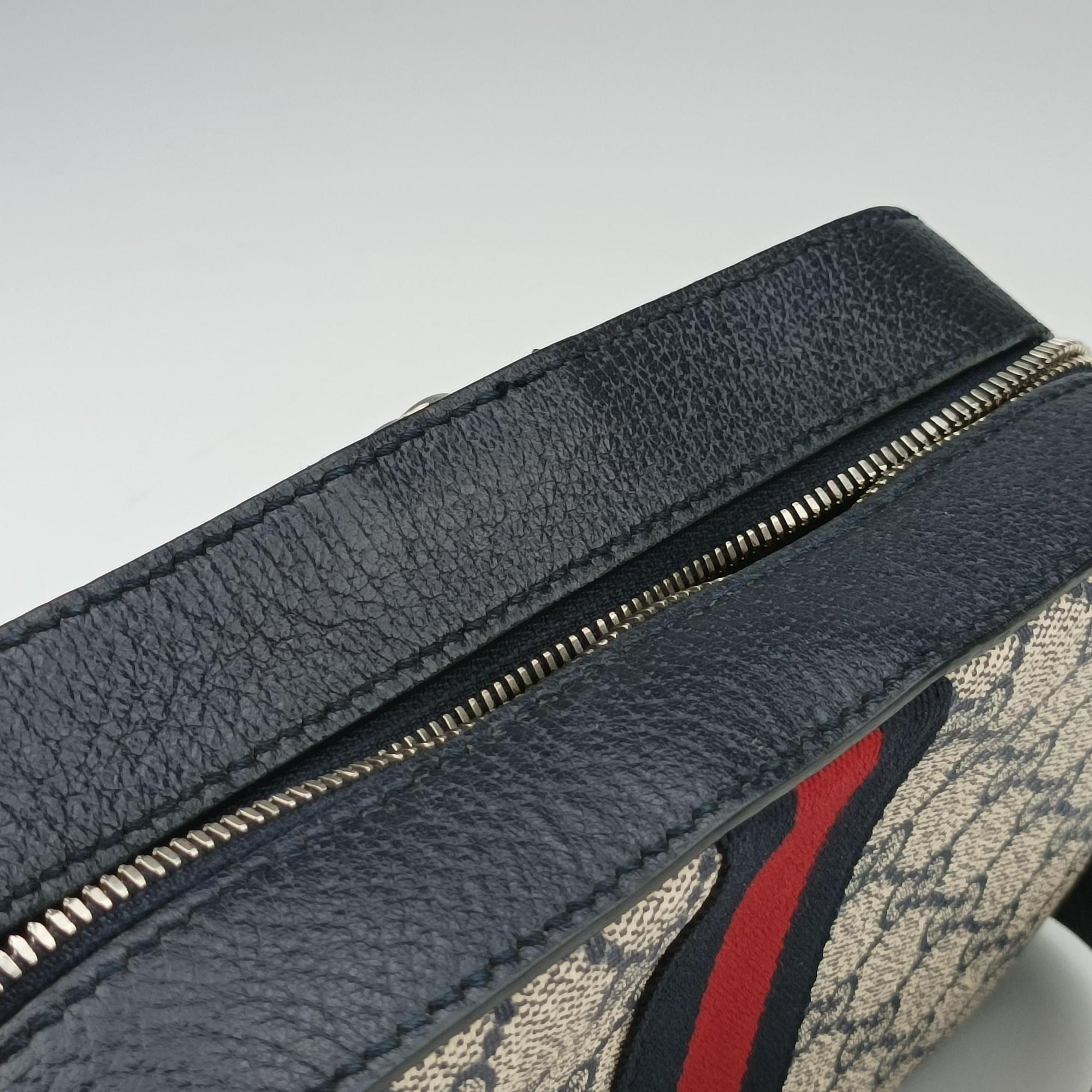 Ophidia beige×Black×Multicolour PVC coated canvas×leather 681064 F037358968オフィディア ベージュ×ブラック×マルチカラー PVCコーティングキャンバス×レザー 681064 F037358968