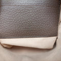 Ophidia Brown×beige×multi PVC coated canvas×Leather 598661 オフィディア ブラウン×ベージュ×マルチ PVCコーティングキャンバス×レザー 598661 