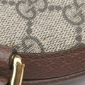 Ophidia Brown×beige×multi PVC coated canvas×Leather 598661 オフィディア ブラウン×ベージュ×マルチ PVCコーティングキャンバス×レザー 598661 
