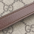 Ophidia Brown×beige×multi PVC coated canvas×Leather 598661 オフィディア ブラウン×ベージュ×マルチ PVCコーティングキャンバス×レザー 598661 