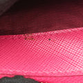 Metal Wallet on Chain Cornflower Clutch Pink Saffiano leather 1MT290 181メタル ウォレット オン チェーン コーンフラワー クラッチ ピンク サフィアーノレザー 1MT290 181