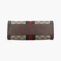 Ophidia brown×red×green PVC coated canvas×Leather 547551 G032457696オフィディア ブラウン×レッド×グリーン PVCコーティングキャンバス×レザー 547551 G032457696
