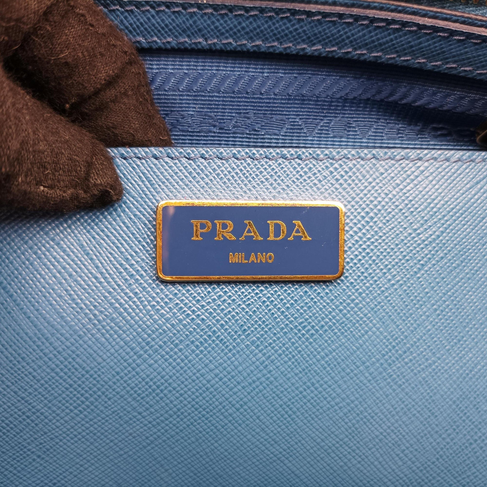 Galleria Blue×Navy SAFFIANO Leather B2274C 180ガレリア ブルー×ネイビー サフィアーノレザー B2274C 180
