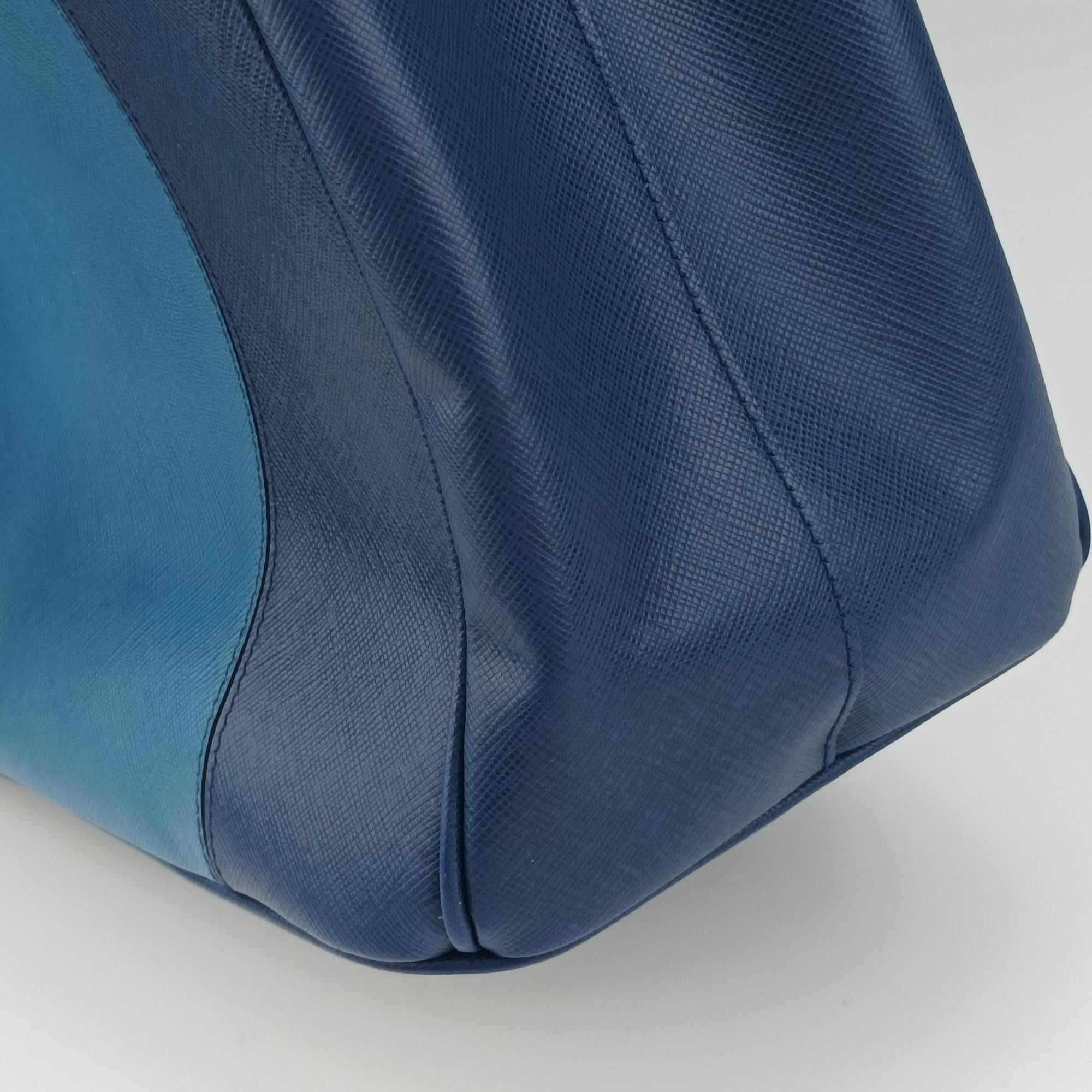 Galleria Blue×Navy SAFFIANO Leather B2274C 180ガレリア ブルー×ネイビー サフィアーノレザー B2274C 180