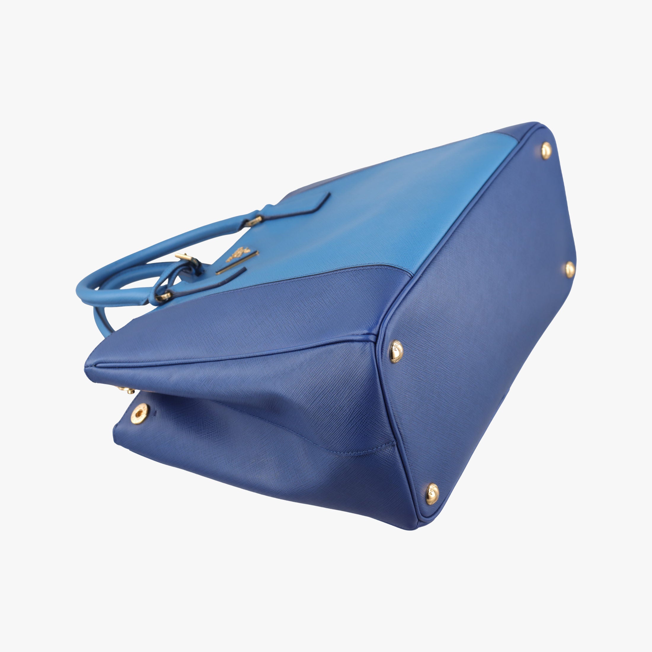 Galleria Blue×Navy SAFFIANO Leather B2274C 180ガレリア ブルー×ネイビー サフィアーノレザー B2274C 180
