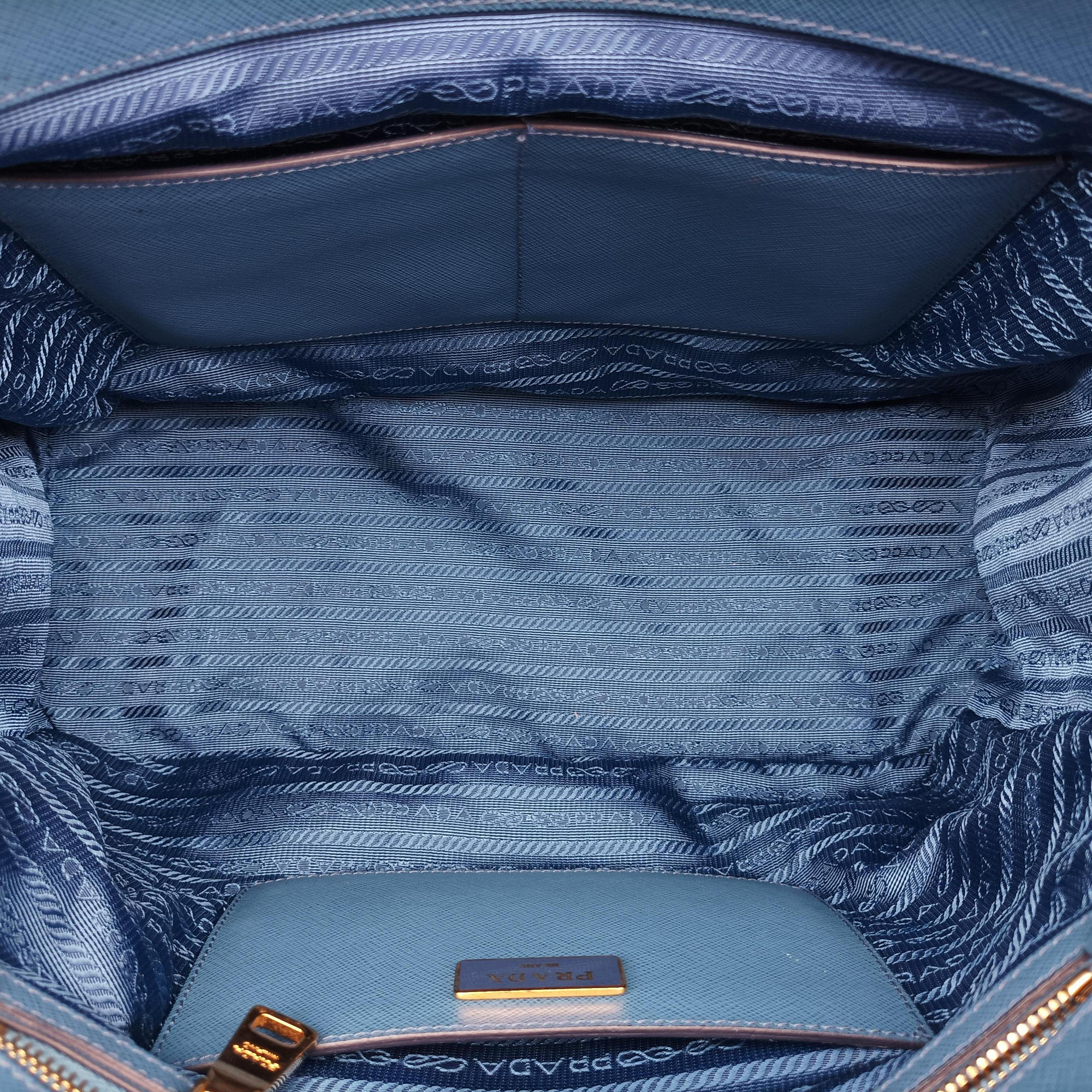 Galleria Blue×Navy SAFFIANO Leather B2274C 180ガレリア ブルー×ネイビー サフィアーノレザー B2274C 180