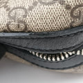 KALEIDO Beige×black PVC coated canvas×Leather 406384 E018906419カレイド ベージュ×ブラック PVCコーティングキャンバス×レザー 406384 E018906419