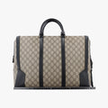 KALEIDO Beige×black PVC coated canvas×Leather 406384 E018906419カレイド ベージュ×ブラック PVCコーティングキャンバス×レザー 406384 E018906419