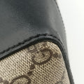 KALEIDO Beige×black PVC coated canvas×Leather 406384 E018906419カレイド ベージュ×ブラック PVCコーティングキャンバス×レザー 406384 E018906419