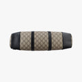 KALEIDO Beige×black PVC coated canvas×Leather 406384 E018906419カレイド ベージュ×ブラック PVCコーティングキャンバス×レザー 406384 E018906419