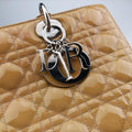 Lady Dior Beige Patent 16-BO-1101 Bレディディオール ベージュ パテント 16-BO-1101 B