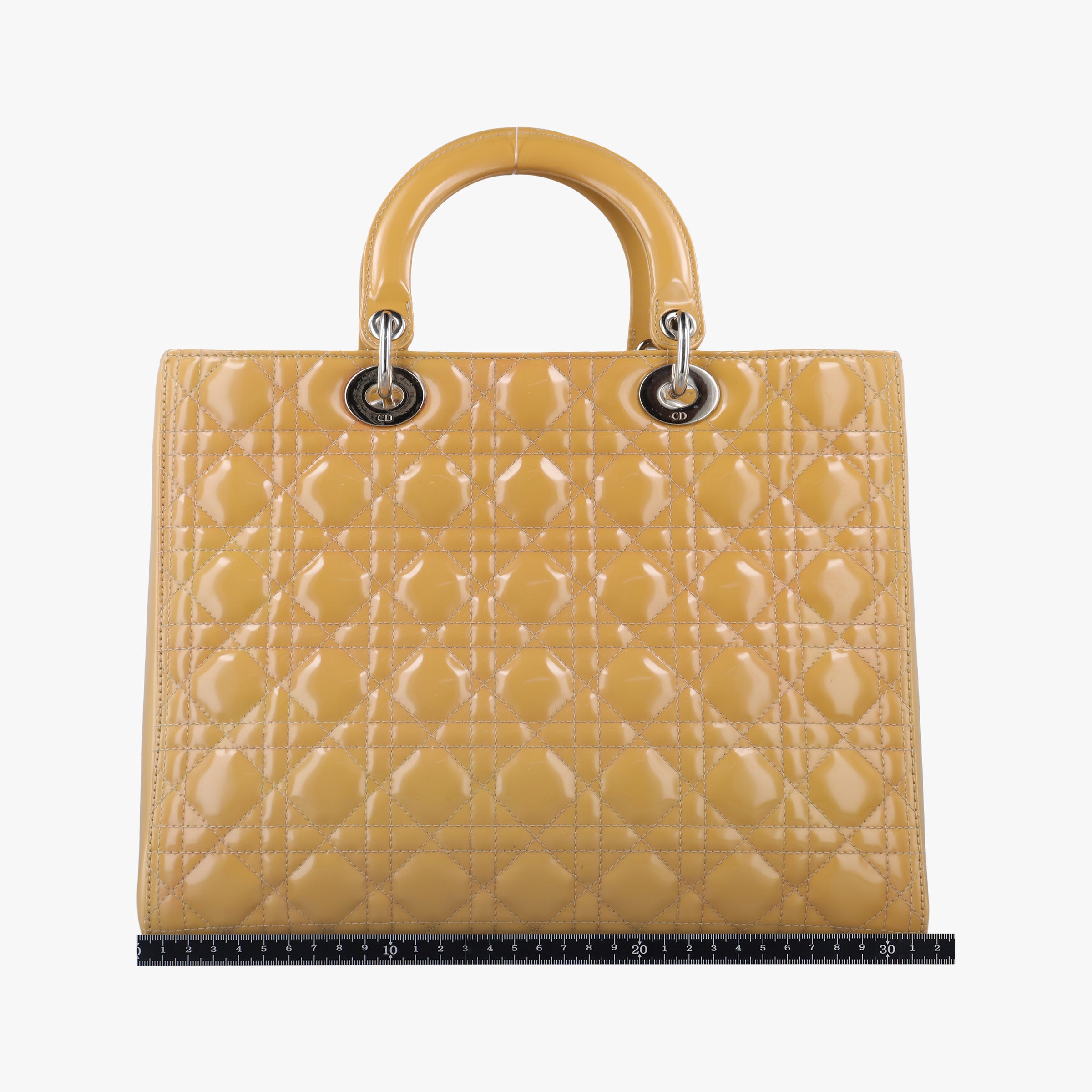 Lady Dior Beige Patent 16-BO-1101 Bレディディオール ベージュ パテント 16-BO-1101 B