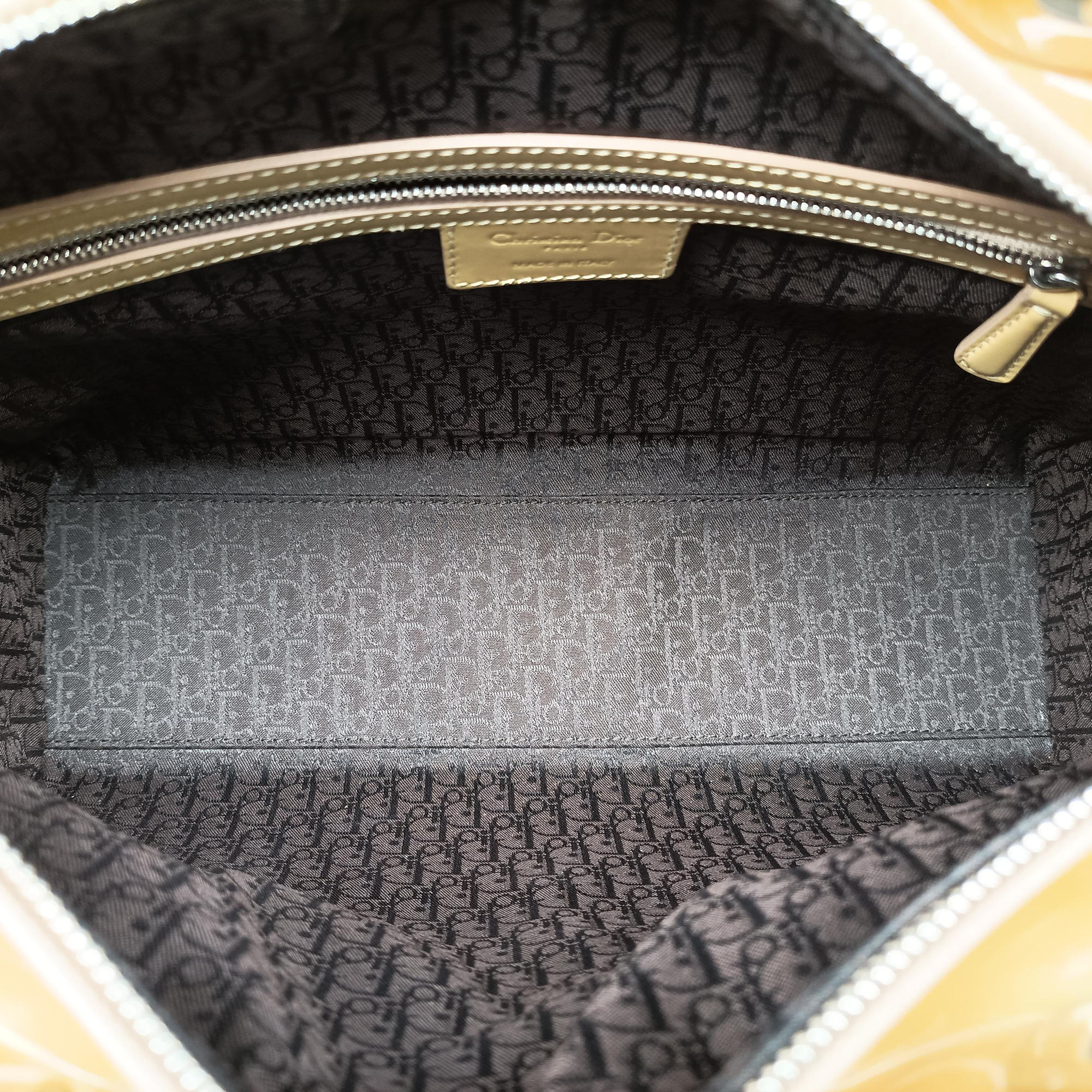 Lady Dior Beige Patent 16-BO-1101 Bレディディオール ベージュ パテント 16-BO-1101 B