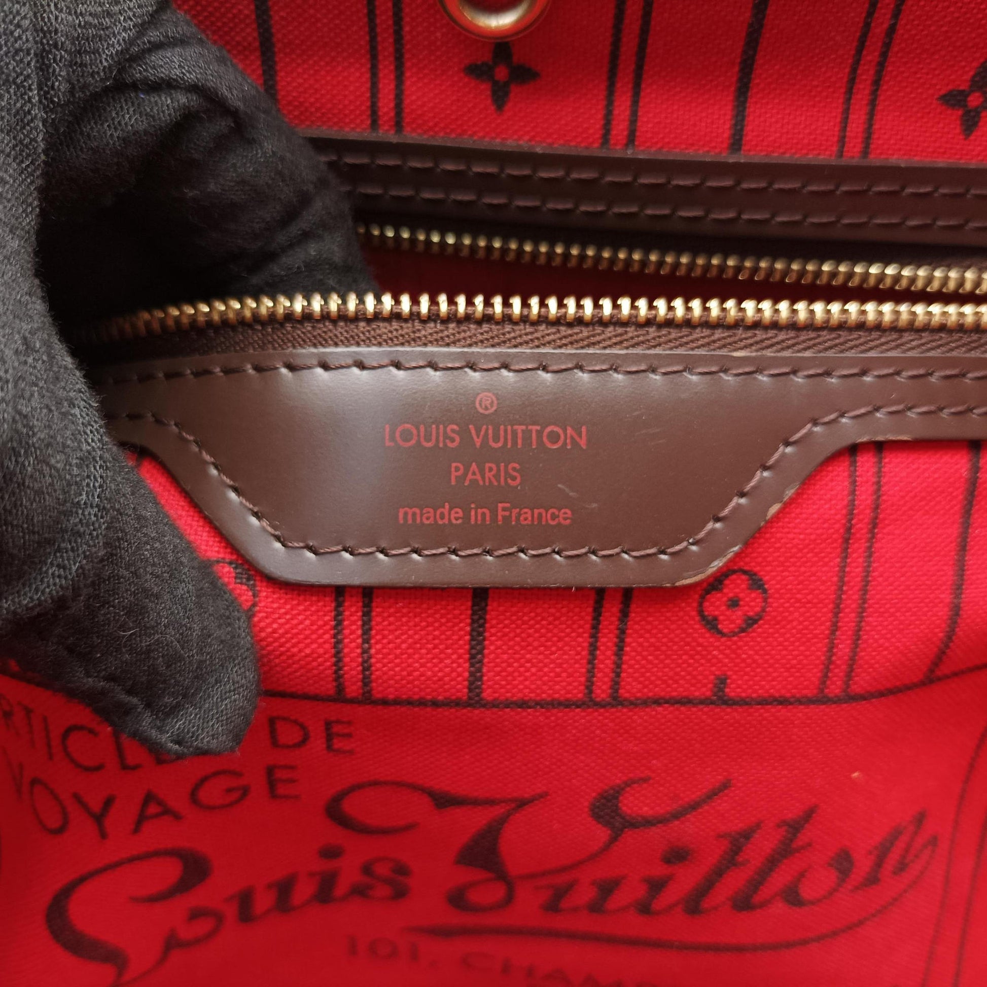 NEVERFULL MM EBENE Damier Canvas N51106 AR0130ネヴァーフルMM エベヌ ダミエキャンバス N51106 AR0130